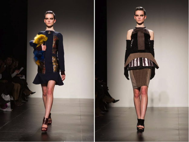 Ashtiani Fall/Winter 2013 collection.  Photography by Chris Young/Canadian Press via The National Post