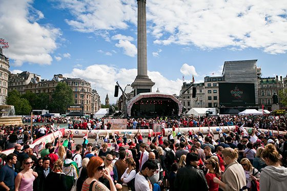 Canada Day London, Trafalgar Sqare